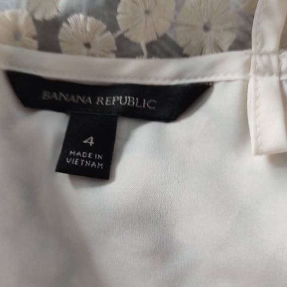 Cream Blouse with Peplum - Picture 6 of 7